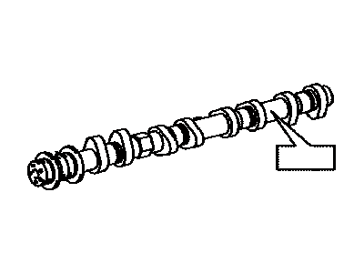 CAMSHAFT 2005-2015 Toyota 1350175060