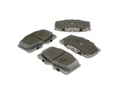 Front Disc Brake Pad Set 1987-1989 Toyota 0449135101
