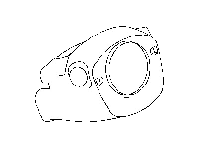 Cover Steer Column 2008-2023 Nissan 484701AA1B