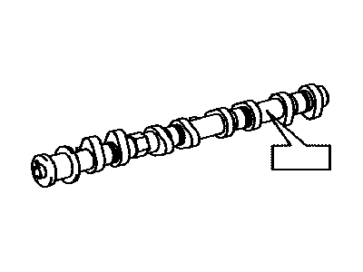 CAMSHAFT 2008-2016 Toyota 1350275060
