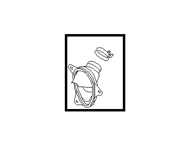 Cover-Column Hole 2004-2015 Nissan 489507S000