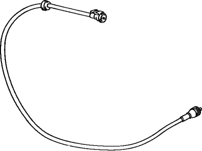 Speedometer Drive Cable Assembly, No.1 1984-1989 Toyota 8371089151