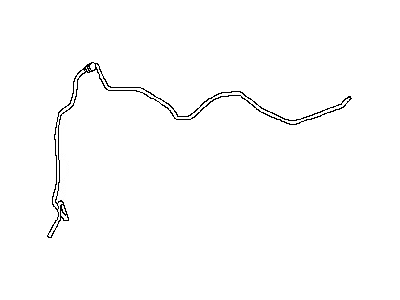 Pipe Front Cooler High 2004-2015 Nissan Armada 92440ZW05A