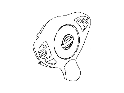 Air Bag Driver Side Module Assembly 2017-2019 Nissan Armada K85101LB0C