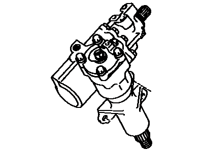 Power Steering Gear Assembly 1991-1998 Toyota 4411035230