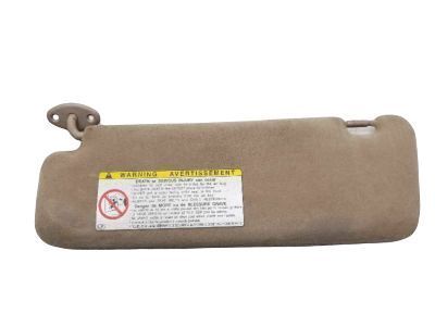 Visor Assembly, Left GRAY 1999-2001 Toyota 4Runner 7432035590E0