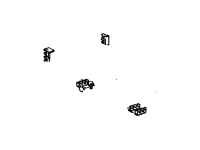 Cord Set, Coil & Spark, W/Resistive 1984-1989 Toyota 9091921343