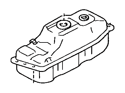 Tank Assy, Fuel 1991-1995 Toyota 77001359A7