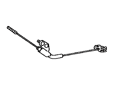 Cable Assembly, Parking Brake 1989-1995 Toyota 4641035570