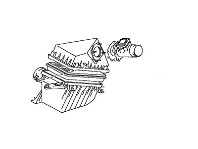 Cleaner Assy, Air 1996-2004 Toyota 177000C020