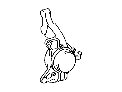 Knuckle, Steering, LH 1984-1986 Toyota 4321235050