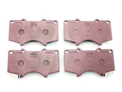 Front Disc Brake Pad Set 2000-2014 Toyota 0446535290