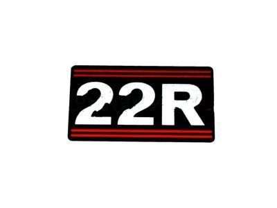 Engine Name Plate 1980-1991 Toyota 1129135030