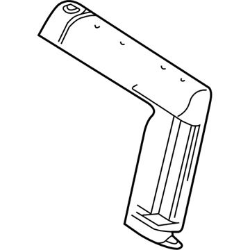 Pad, Rear Seat Back, RH 2003-2009 Toyota 4Runner 7165135060