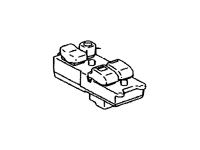 Master Switch Assy, Power Window Regulator 1993-2001 Toyota 8482016060