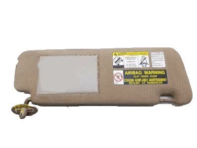 Visor Assembly, Left GRAY 1999-2001 Toyota 4Runner 7432035590E0